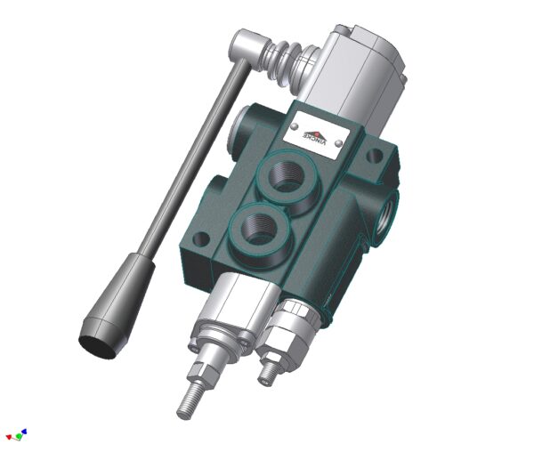 Distributeur monobloc fendeuse bûche